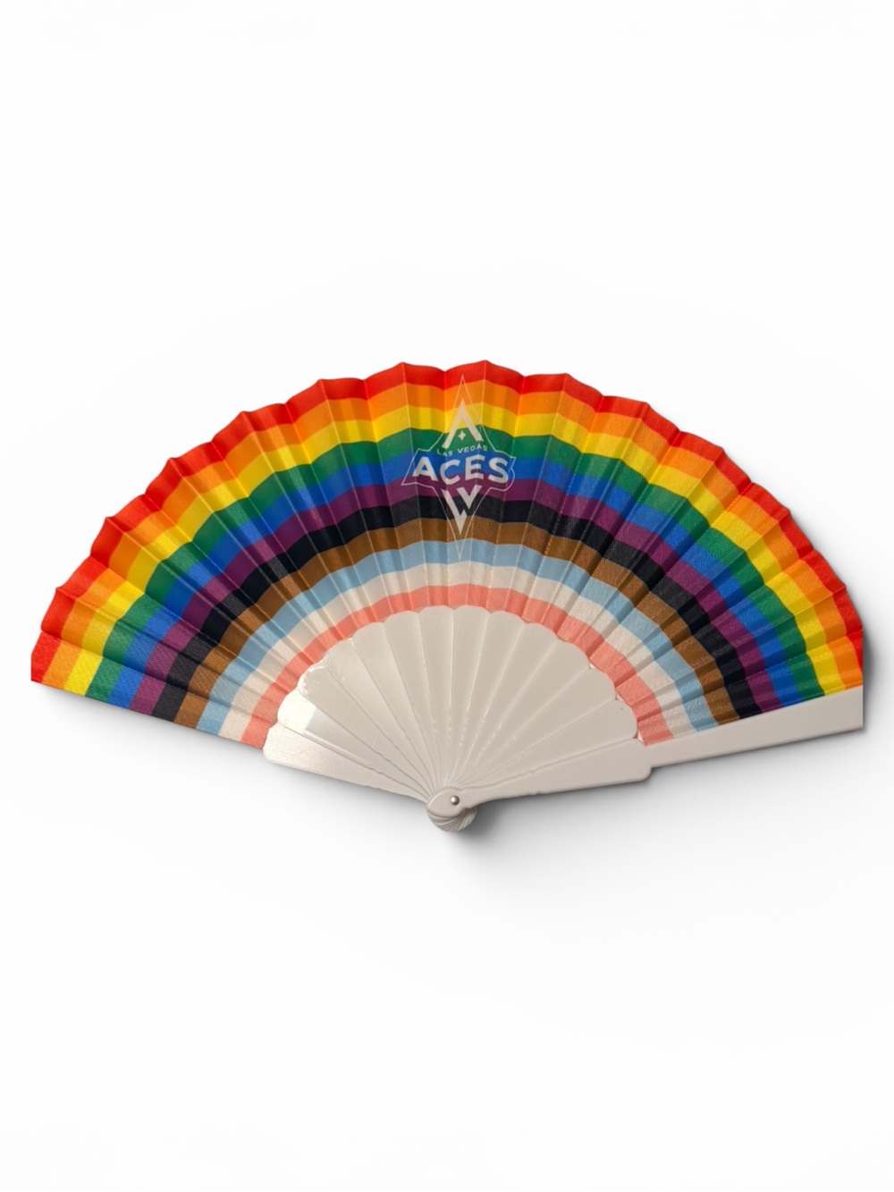 🌈 Exclusive Las Vegas Aces Oride Night Folding Fan